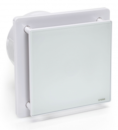 Ventilatoare - Ventilator baie Sterr, axial, 230 V, silențios, alb, standard, Ø 150
