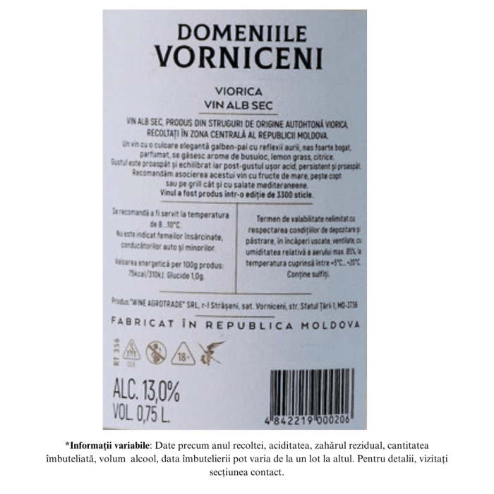 Domeniile Vorniceni - Viorica [2]