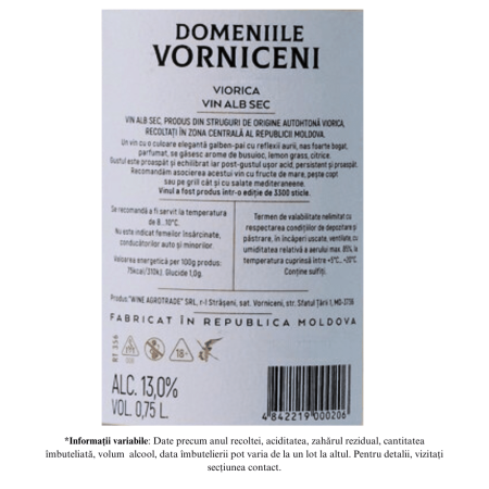 Domeniile Vorniceni - Viorica [1]