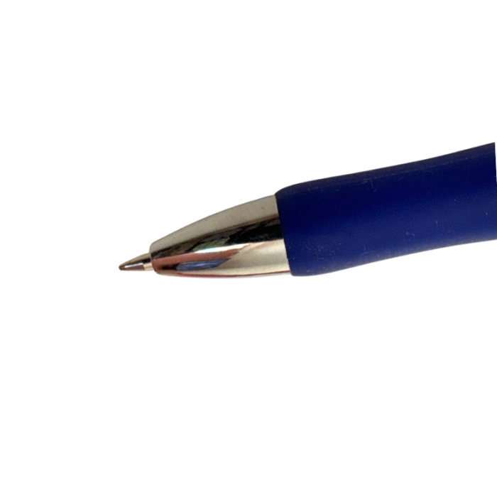 Pix cu gel, albastru, Master, 0.5 mm, cu click [3]