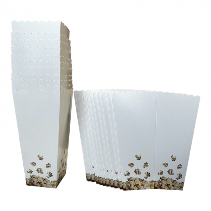 Cutie Popcorn mediu, 78x100x190 mm, set 100buc [3]