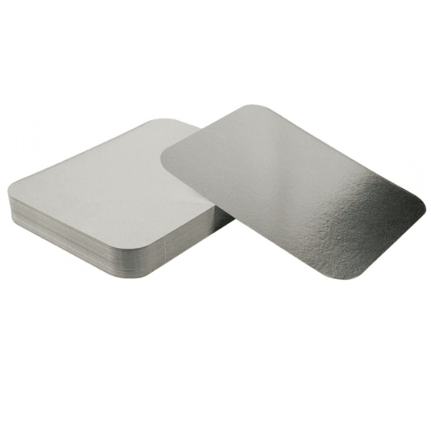 Caserola aluminiu Meniu 1 Compartiment + Capac, Set 100 buc [2]