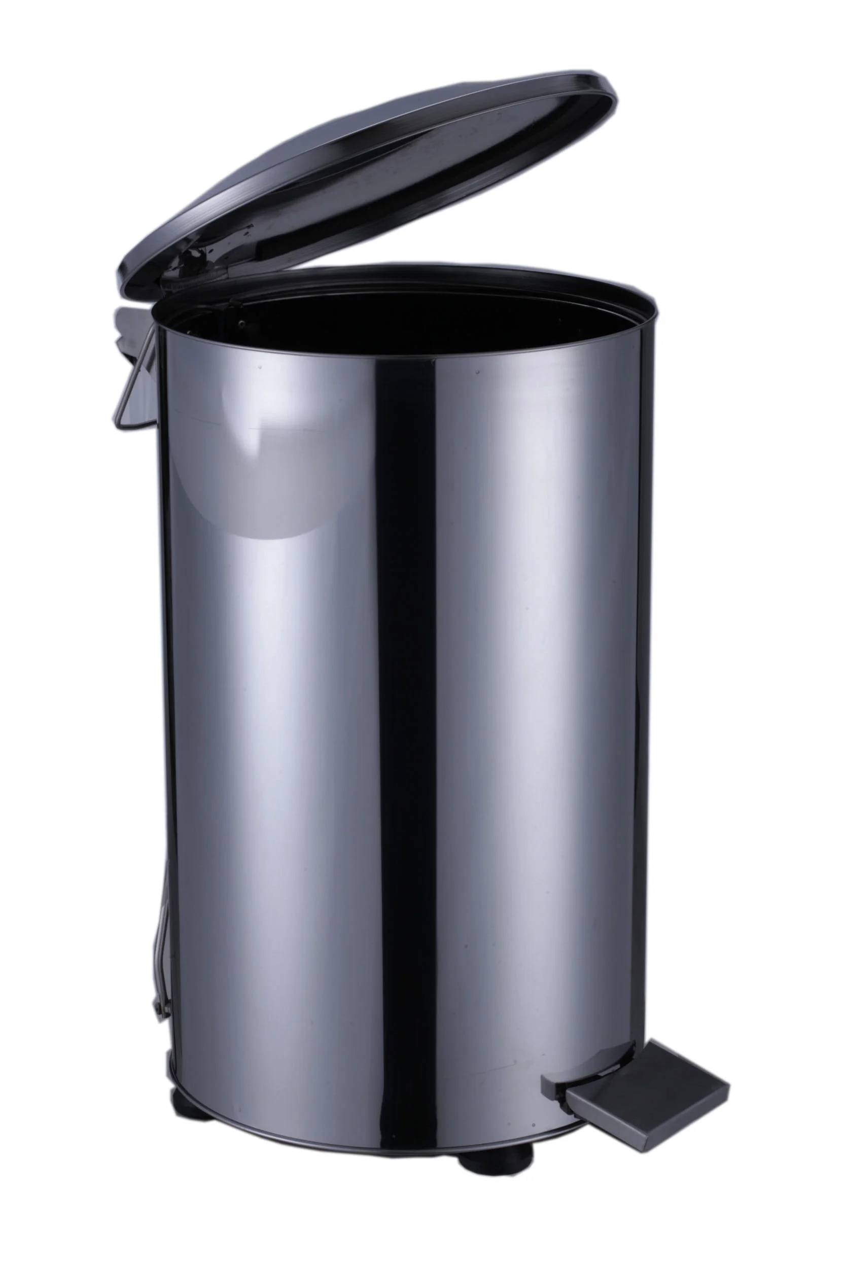 Cos de gunoi industrial cu pedala, din inox, 90 litri [2]