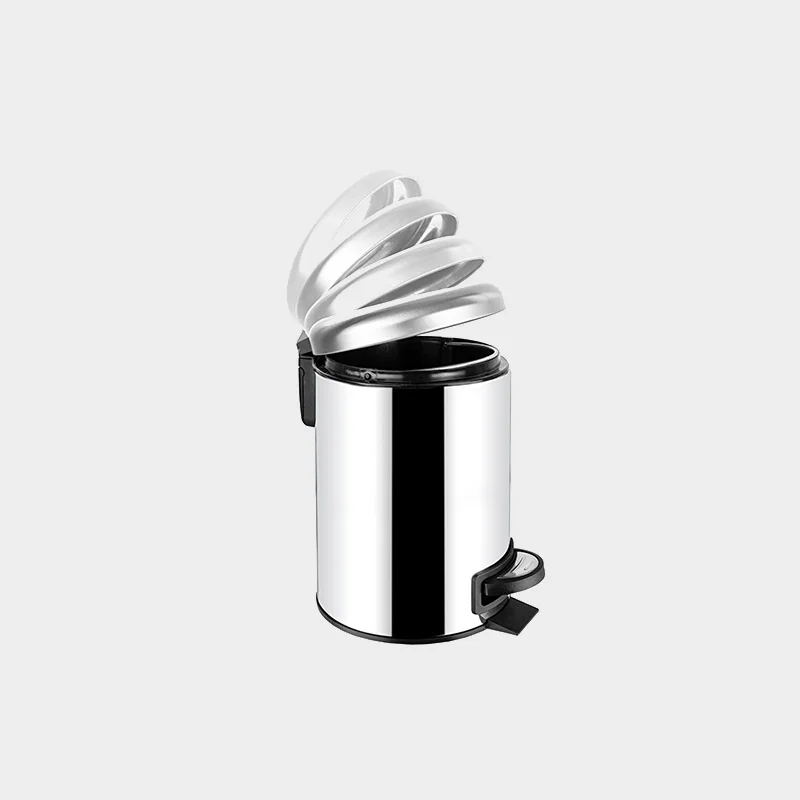 Cos de gunoi Elite cu pedala, din inox, 5 litri [4]