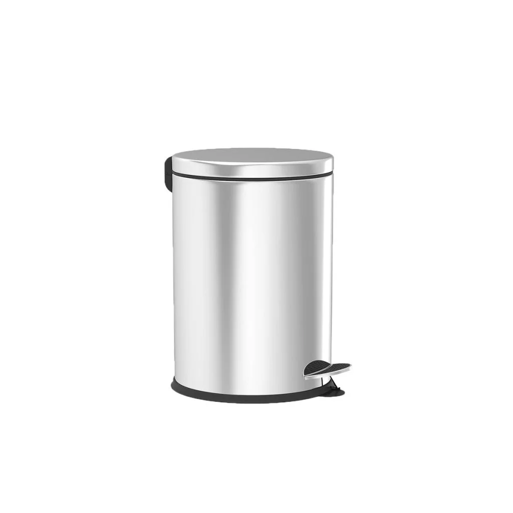 Cos de gunoi din inox cu pedala, 5 litri [2]