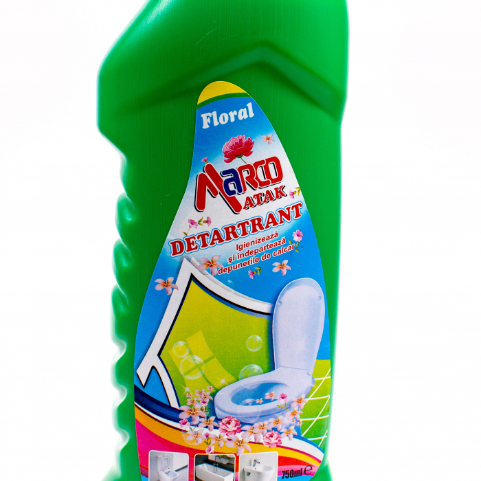 Detartrant WC cu gat, Marko ATAK Gel, 750 ml [2]