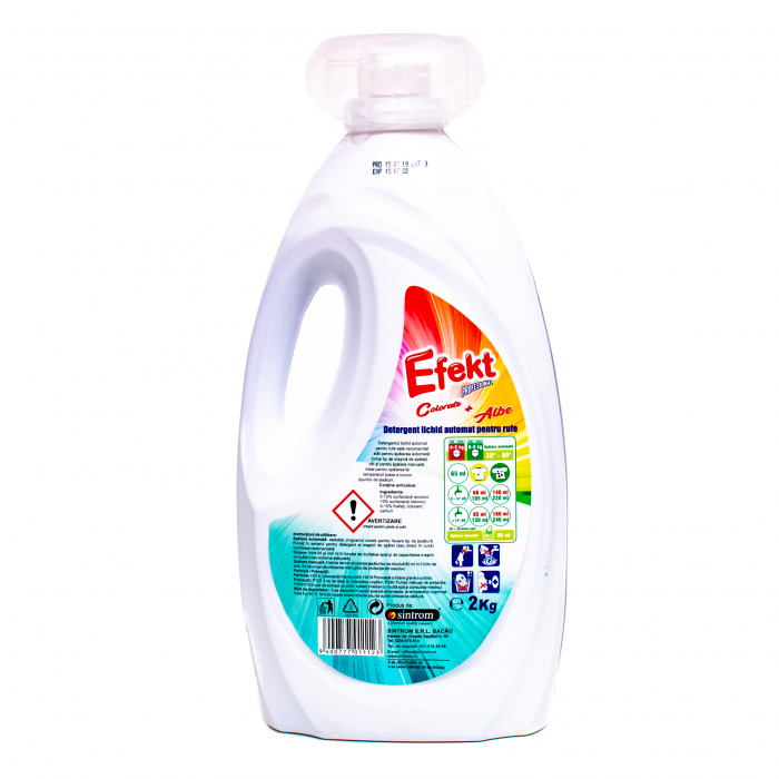 Detergent Lichid pentru rufe, Efekt, 2kg, 30 spalari [2]