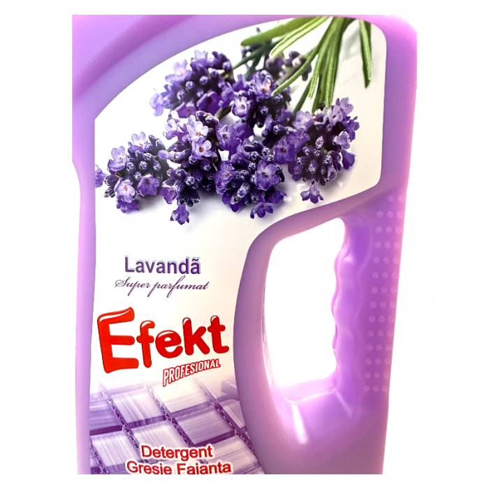 Efekt Detergent Gresie & Faianță Lavandă, 1L – Super Parfumat [2]