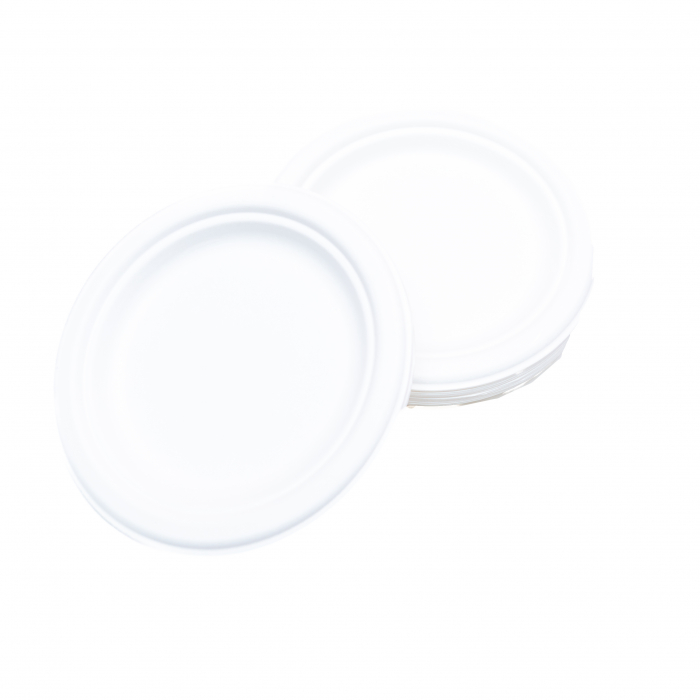 Farfurii Bio din Trestie, 22cm, Set 50 [4]