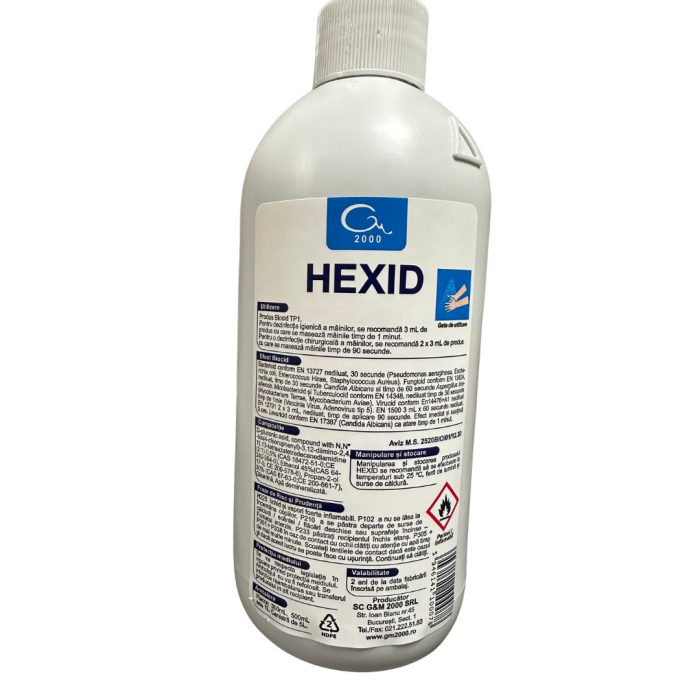 Hexid Dezinfectant Maini TP1 500ml | Bactericid Fungicid Virucid Profesional [3]