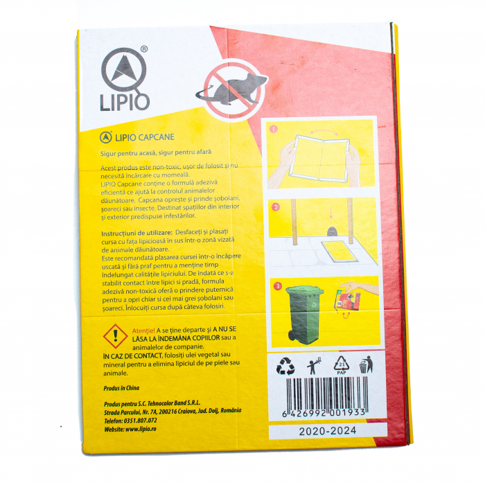 Lipio - Capcana Cu Lipici Pentru Soareci Si Insecte [8]