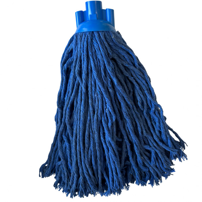 Mop albastru din bumbac, 250g [4]