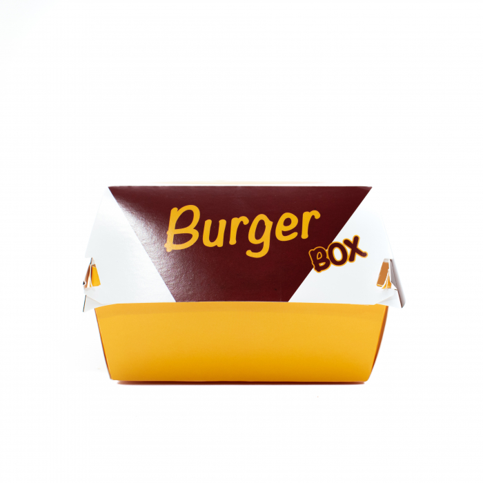 Caserole din Carton pentru Burger, Set 100 bucati [3]