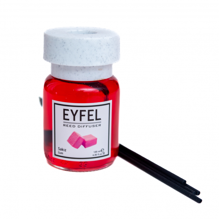 Odorizant camera cu betisoare Eyfel Bubble Gum, 120ml [3]
