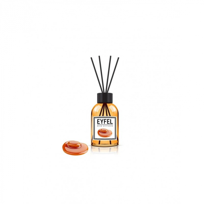 Odorizant camera cu betisoare Eyfel Caramel,120ml [2]