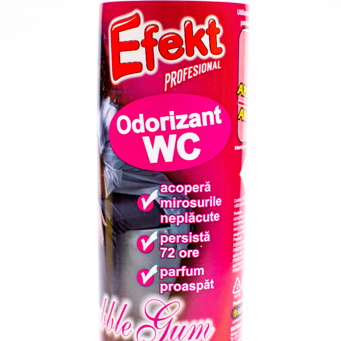 Odorizant Wc Gel Bubblegum, Efekt, 250ml [3]