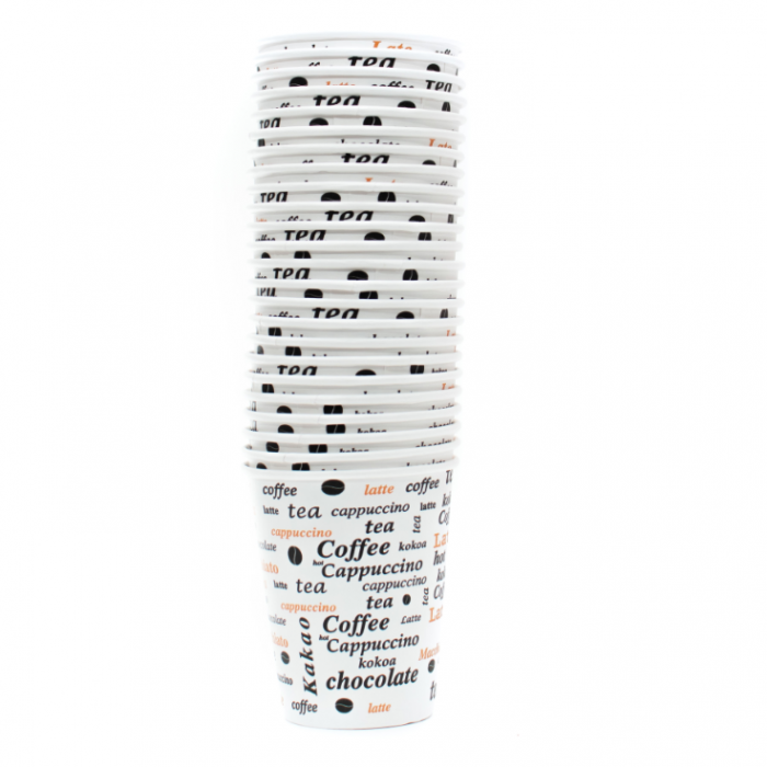 Pahar Carton 200ml, Set 50 bucati [2]