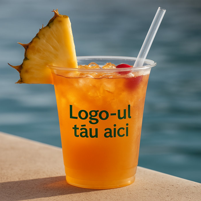 Pahare personalizate din plastic, 500 ml [2]