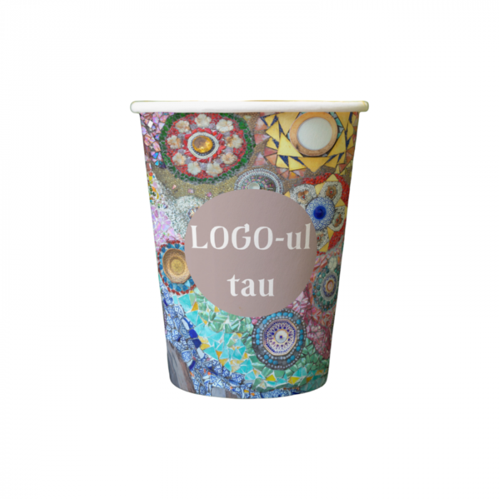 Pahare carton personalizate, 8oz [3]