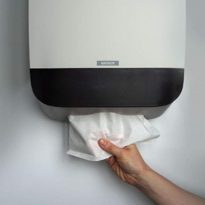 Prosoape Pliate Albe, 2 Straturi, 100% Celuloza, V fold [3]