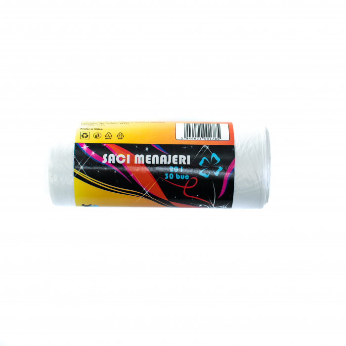 Saci Menajeri 20L Albi, LDPE, 30 buc/rola [2]
