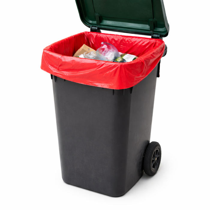 Saci menajeri 240L rosii 10 buc/rola [3]