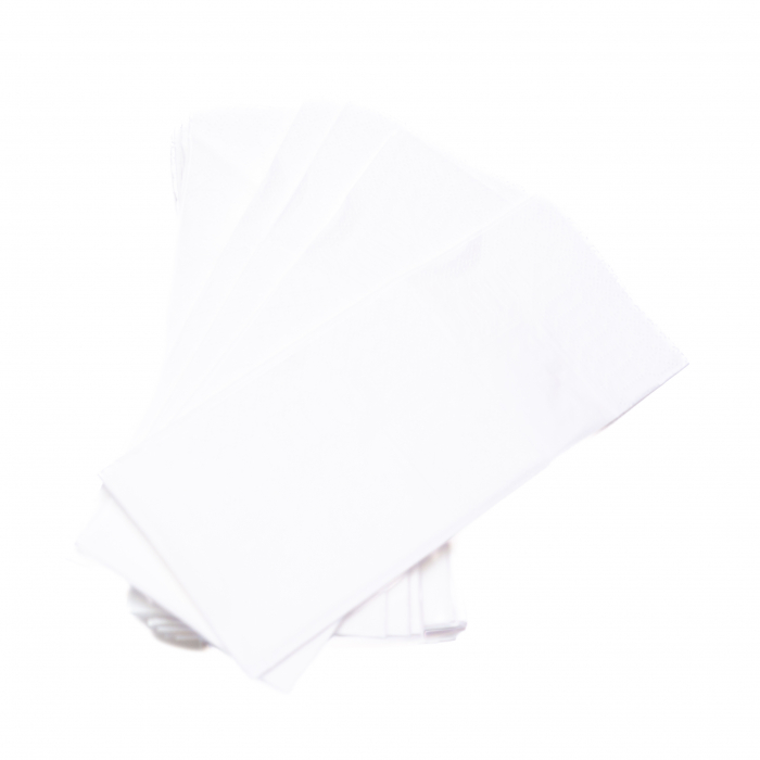 Servetele Albe cu buzunar pentru tacam, 33x33cm, bax 3KG [3]