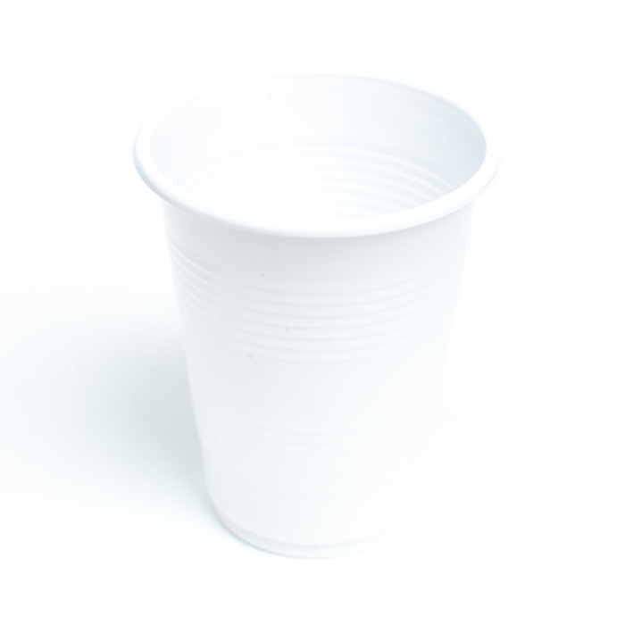 Set 100 buc Pahare Unica Folosinta Albe, 200ml [2]