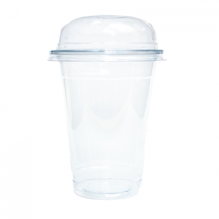 Set 100 pahare fresh & frappe, cu capac, 500ml [2]