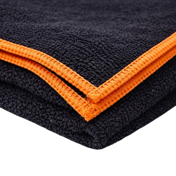 Set 5 lavete microfibra profesionale negre 40×40 cm [2]