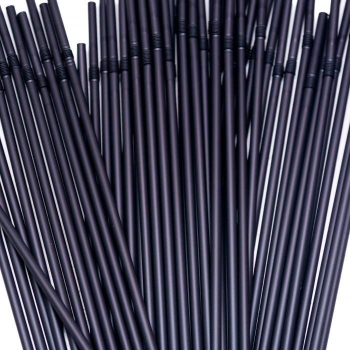 Set 500 Paie Negre Flexibile Biodegradabile si Compostabile [4]