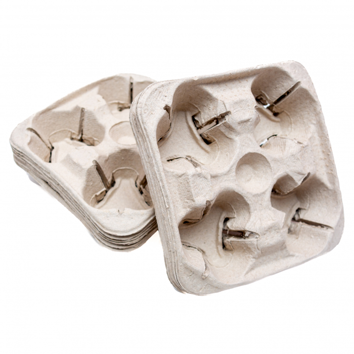 Suport din cofrag pentru 4 pahare carton [4]