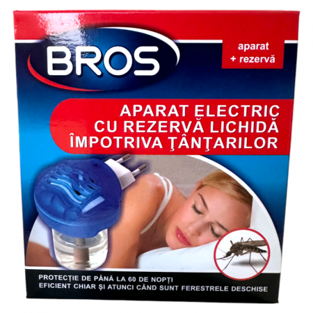 Insecticide si Capcane - Aparat electric + rezerva lichida impotriva tantarilor, Bros