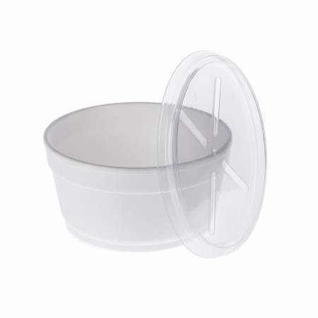 Ambalaje polistiren - Bol Supa Polistiren + capac, 350ml, Set 100buc