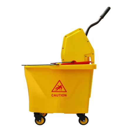 Carucioare curatenie - Cărucior Curățenie Limpio B-46, 35L+15L, cu Storcător Profesional