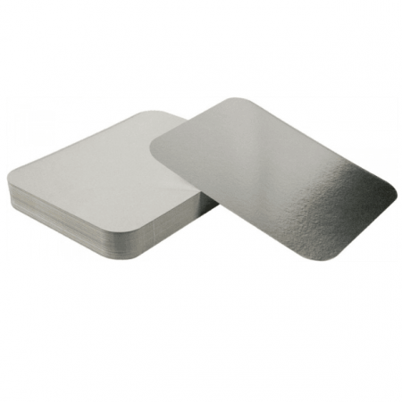 Caserola aluminiu Meniu 1 Compartiment + Capac, Set 100 buc [1]