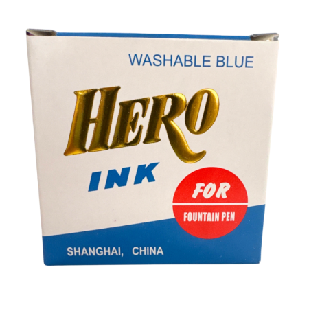 Cerneală pentru stilou, neagră, Hero Ink, 60 ml [1]