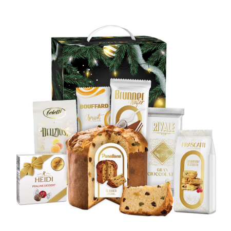 Protocol - Cos Cadou de Craciun, 7 produse + Cutie Cadou, 920 gr, Signature Luxe