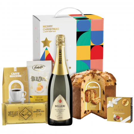 Protocol - Cos Cadou de Craciun, 6 produse + Cutie Cadou, 1550 gr, Elite Choice