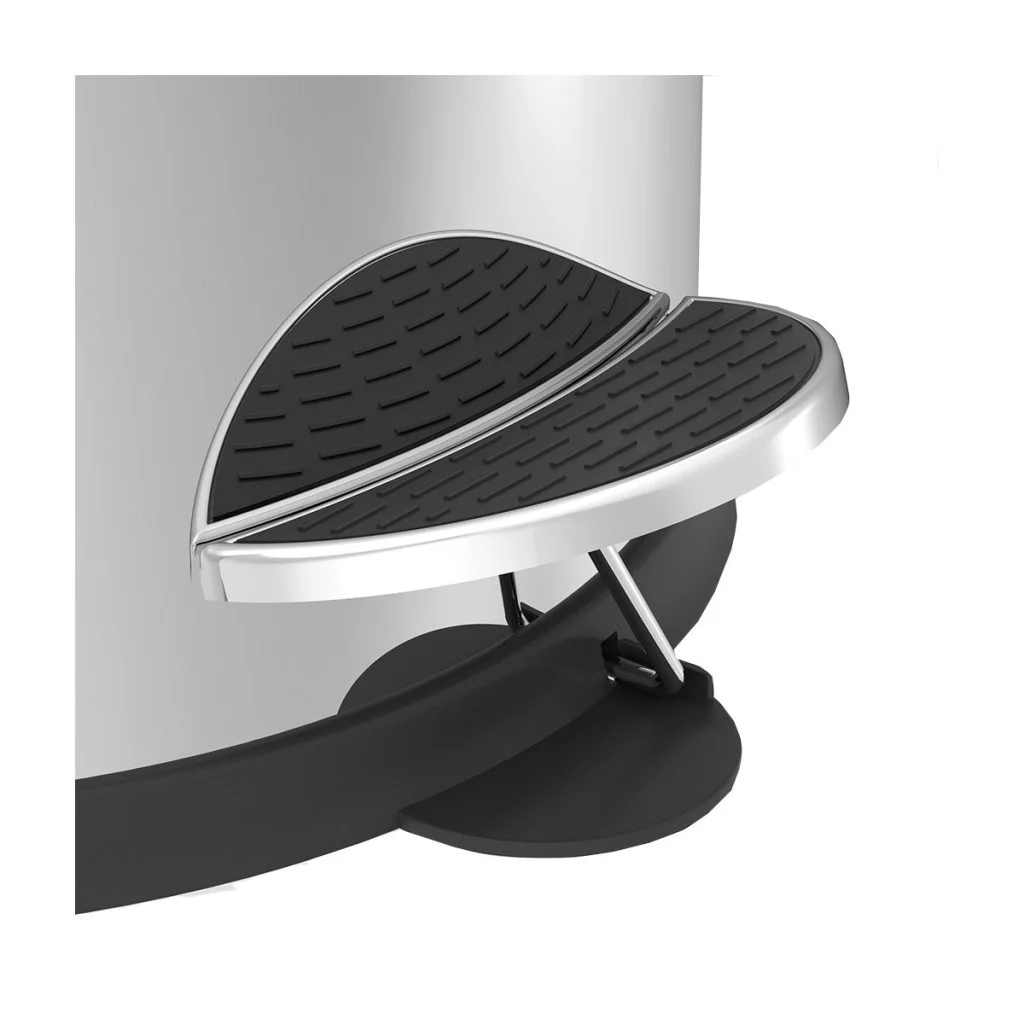 Cos de gunoi din inox cu pedala, 12 litri [2]