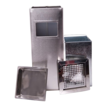 Cos gunoi cu scrumiera, dreptunghiular, 20L [1]