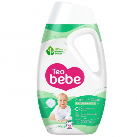 Detergenti rufe si balsam - Detergent Automat Teo Bebe Cotton Soft Aloe1.08 L, 24 spalari