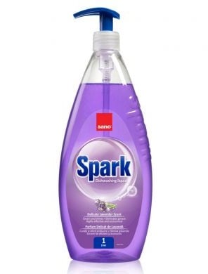 Detergenti Vase - Detergent Vase cu Pompita Sano Spark, 1L