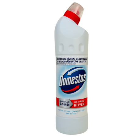 Detergenti - Domestos Alb 750ML, detergent dezinfectant cu efect de albire