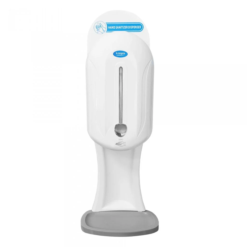 Dozator cu senzor pentru dezinfectant lichid din ABS 1000 ml, cu stand din inox [1]