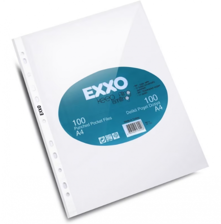Birotica si Papetarie - Folie Protectie A4 Standard 100buc/set Exxo