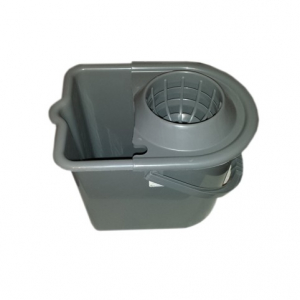 Accesorii curatenie - Galeata Dreptunghiulara cu Storcator si Roti, 15L