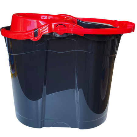 Accesorii curatenie - Găleată profesională cu storcător, 14L, gradată la interior
