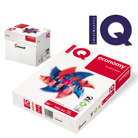 Hartie Copiator A4, IQ Economy Plus 80g/mp, 500coli/top [1]