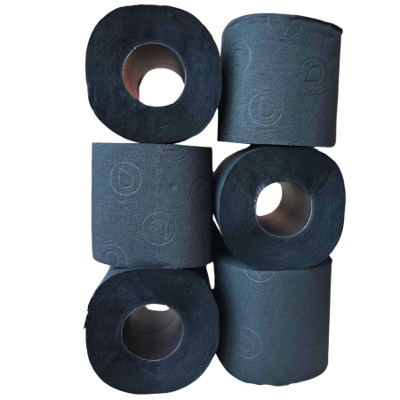 Hartie Igienica Neagra 3 Straturi, Set 6 Role [3]